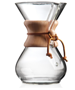 The Best Pour Over Coffee Maker in 2026: Hands-On Reviews & Buying Guide 3 Chemex pour over coffee maker with wooden collar and freshly brewed coffee